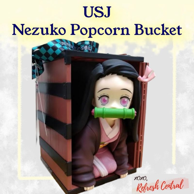 USJ Limited Edition Nezuko Popcorn Bucket Shopee Philippines