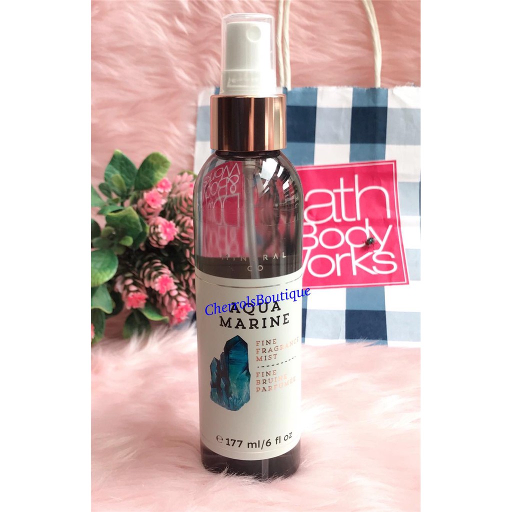 Mineral co aquamarine discount fine fragrance mist