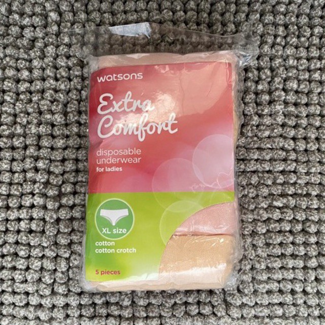 WATSONS, extra comfort disposable underwear pp ladies XL