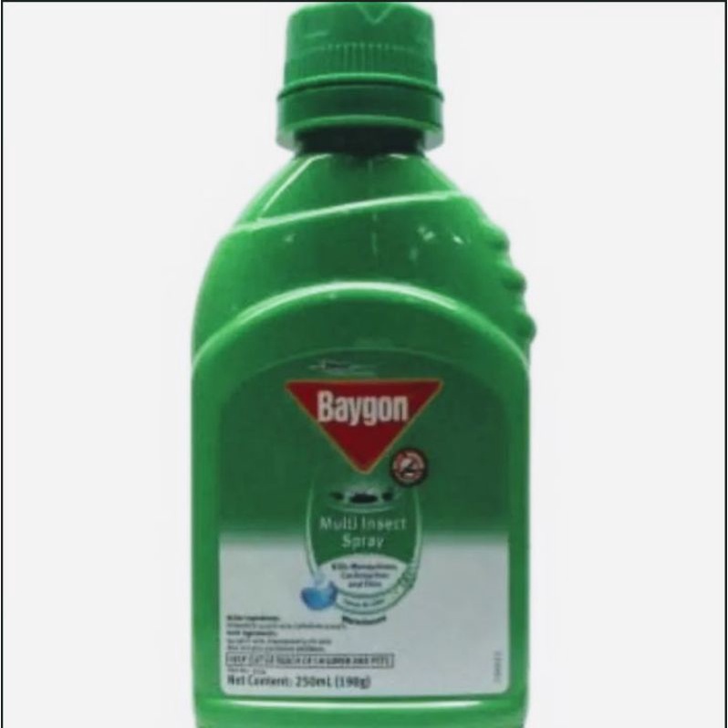 BAYGON MULTI-INSECT SPRAY (KEROSENE/WATER) BASED 250ML,500ML, 1000ML ...