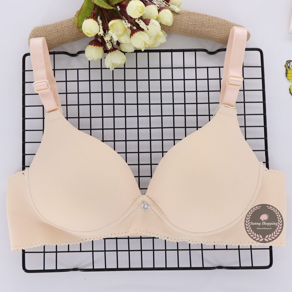 Sunny Cup A Seamless Nonwire Push Up Strapless Bra Size 32 38a 1612 Shopee Philippines 2646
