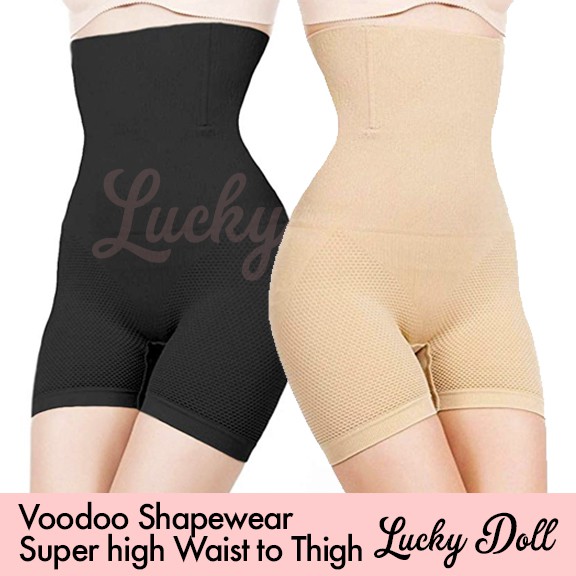 LuckyDoll® Voodoo Shapewear High Waist to Thigh Boned Body Control ...