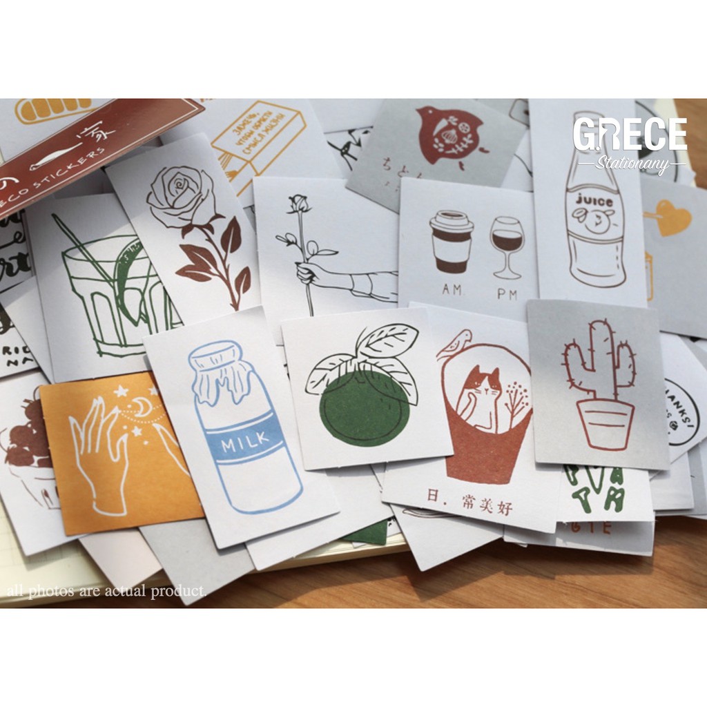 Islands Drawings Garden DIY materials stickers | Shopee Philippines