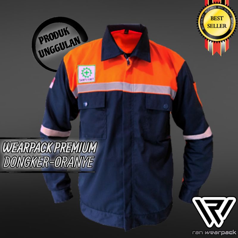 S21X Wearpack Top Uniform Working Top SAFETY K3 Field Work Clothes Project Clothes TAMBANG