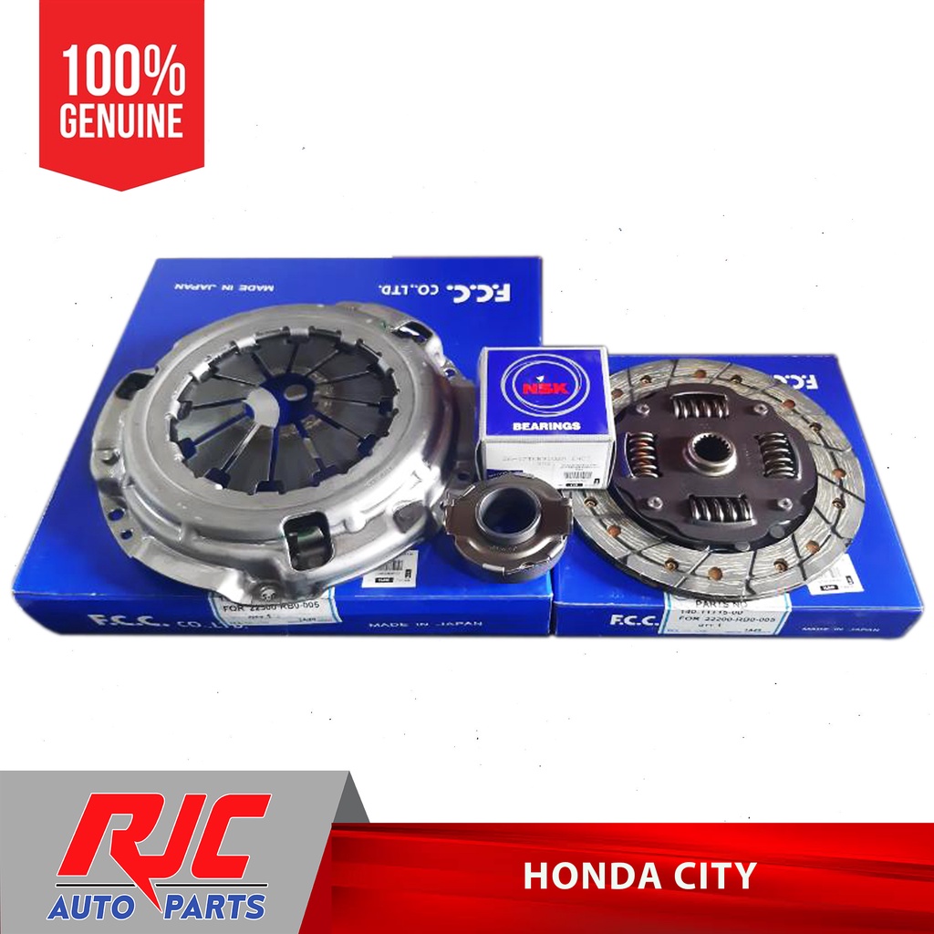Fcc Oem Clutch Kit Pressure Plate Clutch Disc Release Bearing Honda