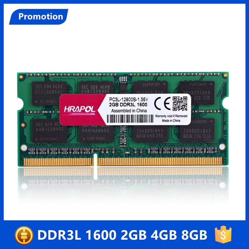 Lot De Barrettes Mémoire RAM DDR3L 1600MHz - 8GB, 4GB, 2GB - 1.35V Pour PC De Bureau - Marque SK Hynix - NEUF