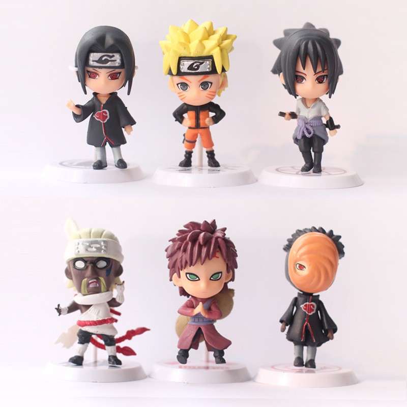 12pcs/set Anime Naruto Shippuden Hinata Sasuke Itachi Kakashi Gaara ...