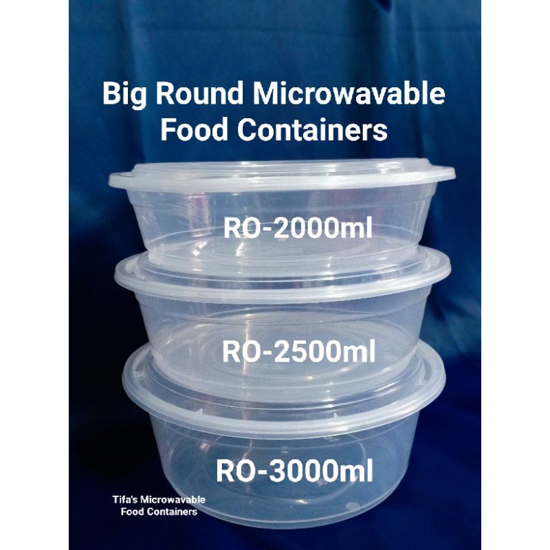 SQUARE MICROWAVABLE - Tifa's Microwavable Food Container