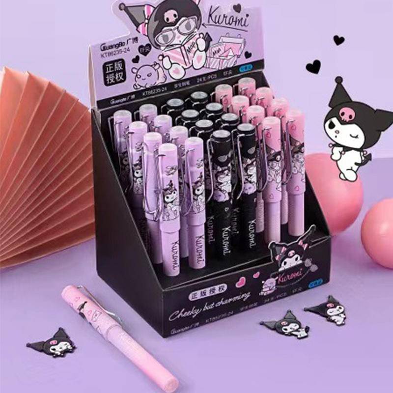 Sanrio Kuromi Cute Animal Fountain Pen Set Office School Supplies ...