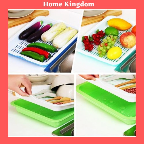 2 Layer Fruit Vegetable Tray / Fruit Tray / Plastic Vegetable Tray