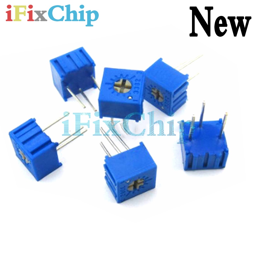 New Lon0167 3362P Single Turn Cermet-Trimmer-Potentiometer 100K Ohm 5 Stück( 3362P Single Turn Cermet Trimmer Potentiometer 100K Ohm 5 Pcs New Lon0167 3362P Single Turn Cermet-Trimmer-Potentiometer 100K Ohm 5 Stück( 3362P Single Turn Cermet Trimmer Potentiometer 100K Ohm 5 Pcs
