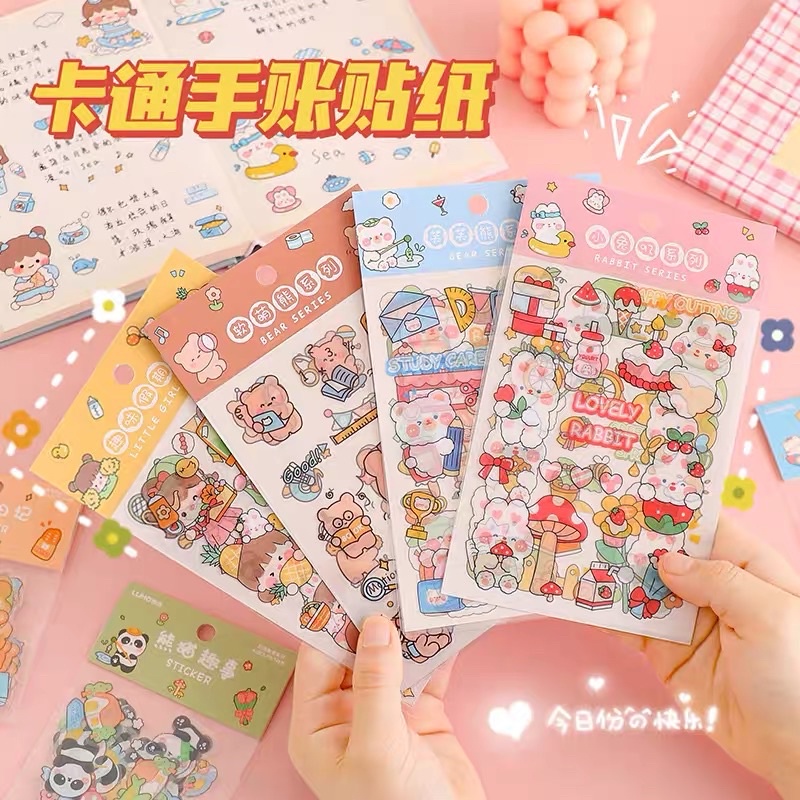 Cartoon hand account sticker water cup sticker | Shopee Philippines