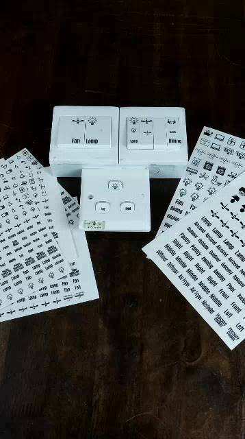 Switch Label, Sticker Suis, Switch Sticker, Suis Elektrik, Switch ...