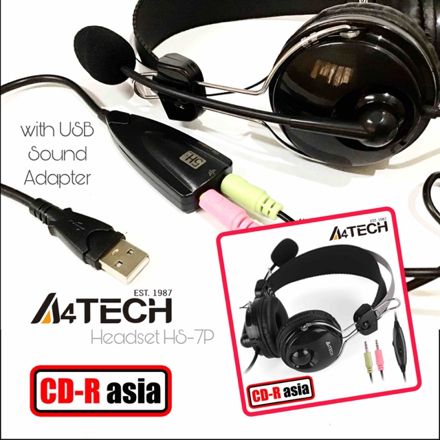 A4tech best sale hs7p headset