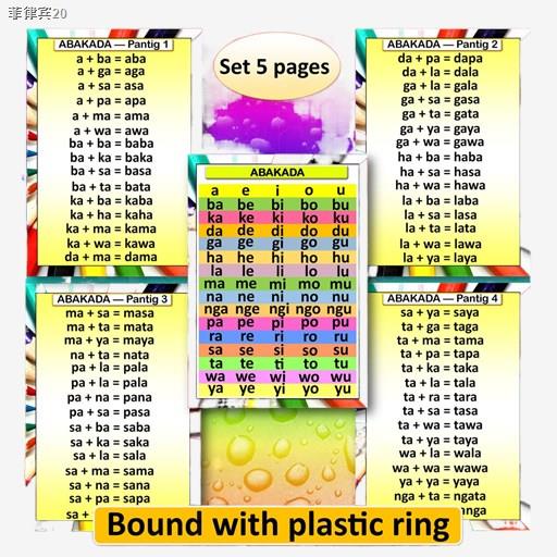 Store Abakada Educational Chart Laminated Chart For Kids Unang Hakbang