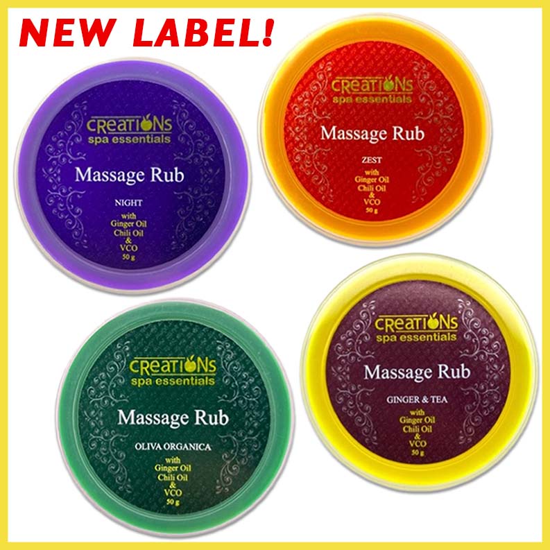 Creations Spa Essentials Pain Relief Rub 50g Shopee Philippines