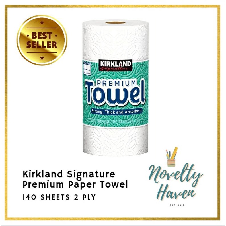 Kirkland Signature Premium Paper Towel 140 Sheets Per Roll Shopee   50e297f7d876f591e51d802e95b63b38