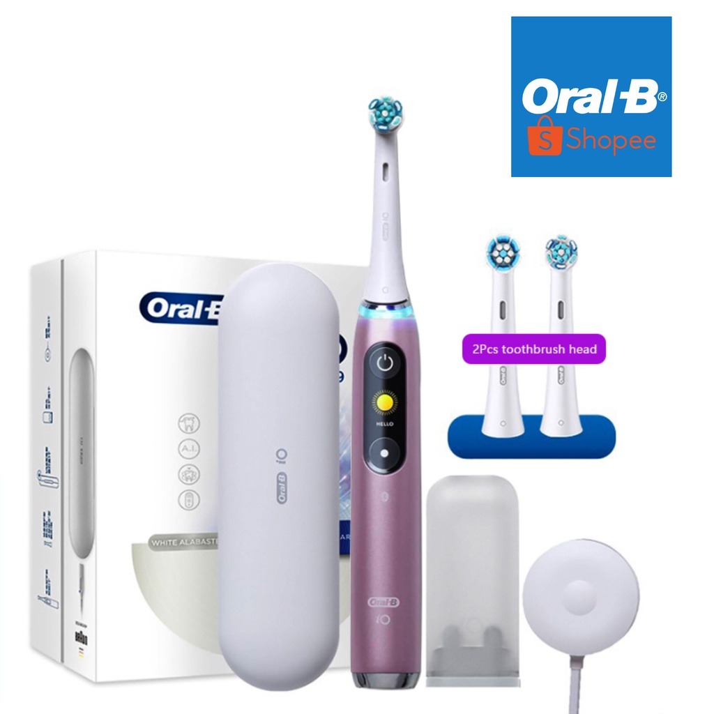 OralB iO Series 9 Rechargeable 3D Sonic Electric ToothbrushRose