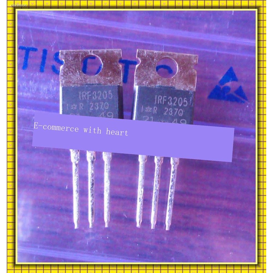 Transistor IRF3205 55V 110A TO-220 imported original new field effect ...