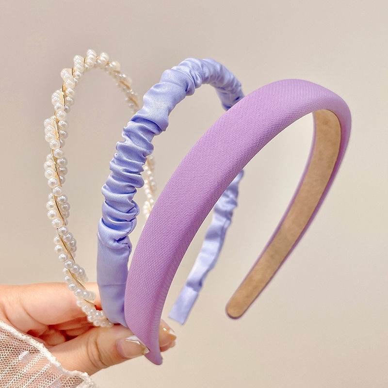 3/pcs Korean headband pressed face wash hair band women fashion