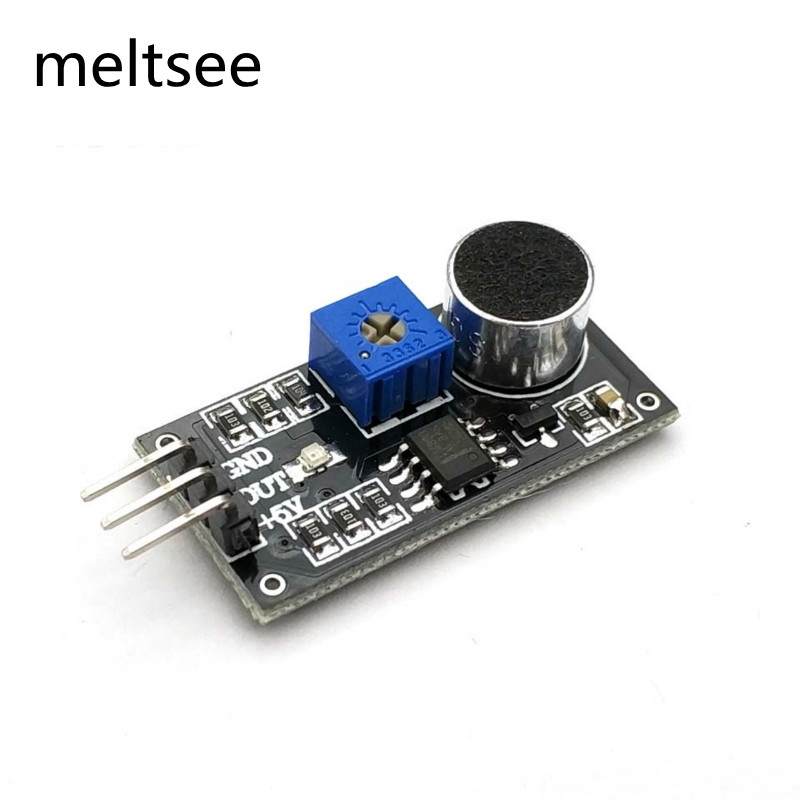 Sound Sensor Module 3 pin Voice Sound Detection Sensor Amplifier LM393 ...