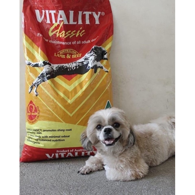 Vitality dog food for shih sale tzu