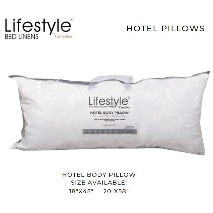 Canadian Lifestyle Hotel Body Pillows Shopee Philippines