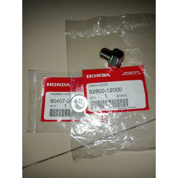 Drain plug bolt with washer XRM/Wave Shopee Philippines