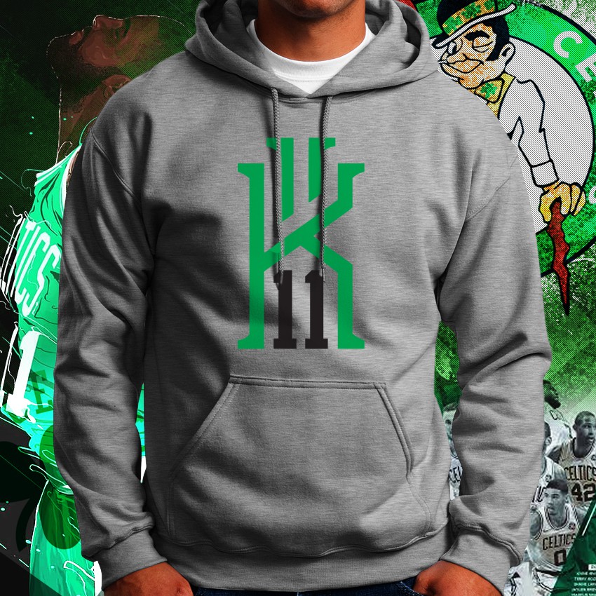 Kyrie irving celtics hoodie sales