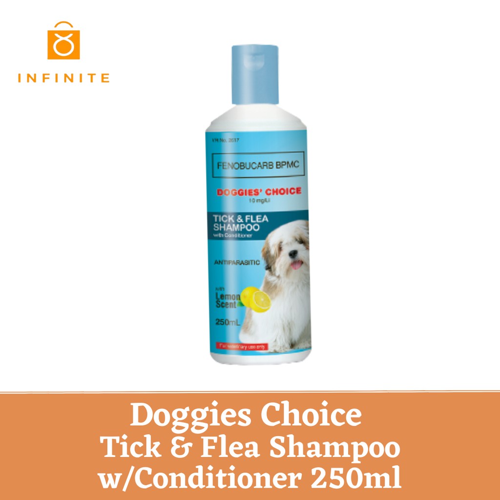 Doggies Choice Tick and Flea Shampoo w/ Conditioner 250ml Shopee