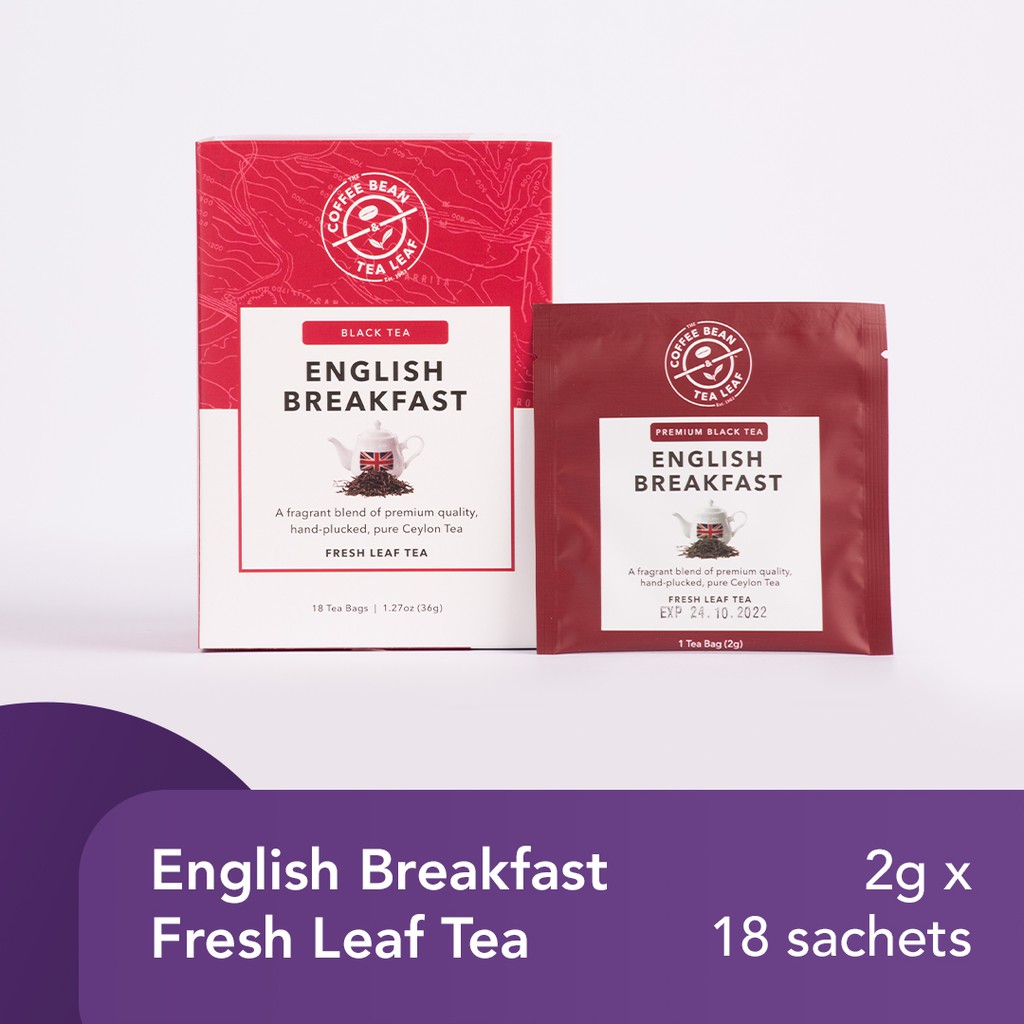 Coffee bean and tea leaf tea store bags price philippines