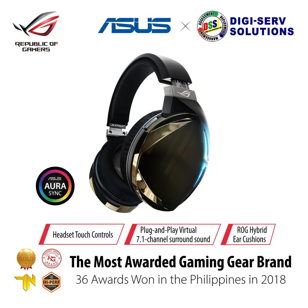 Asus ROG Strix Fusion 500 Virtual 7.1 LED Gaming Headset | Shopee ...