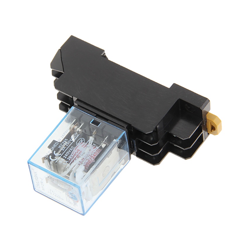 8 Pin PYF08A 220/240 V AC Bobina Power Relay DPDT MY2NJ With Base