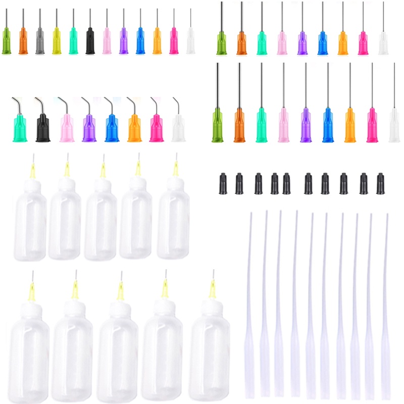 Glue Applicator Needle Squeeze Bottle Kit Plastic Squeeze Bottle ...