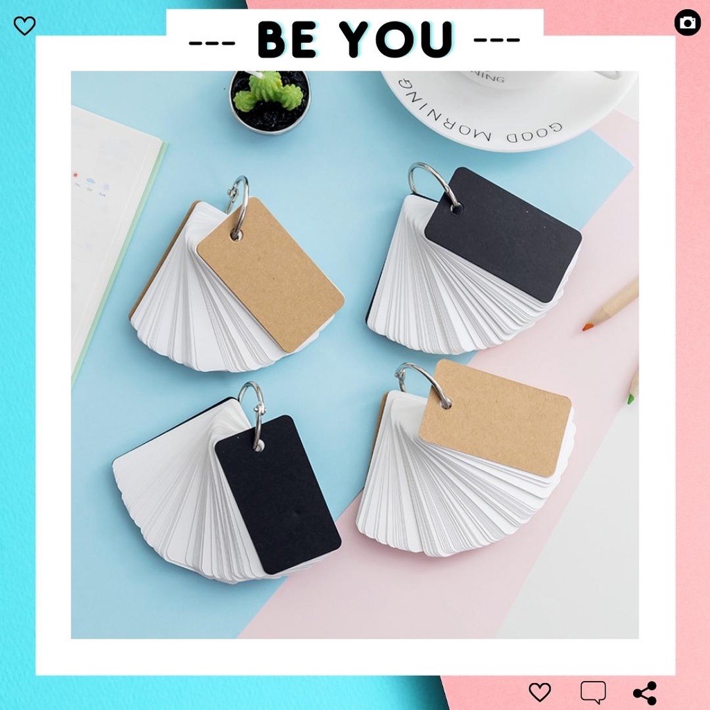 Flashcard Set Learn English Vocabulary, Notebook, Notepad With Cover