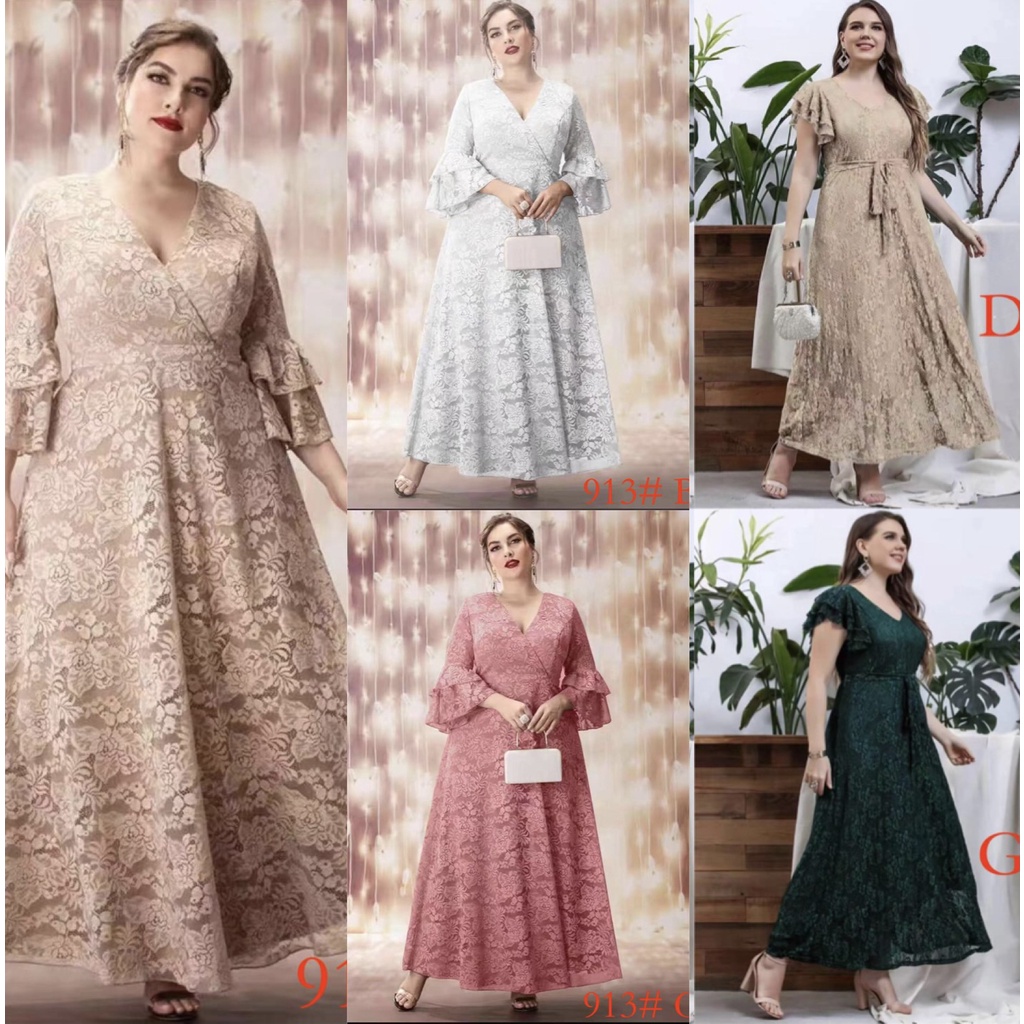 lace dress shopee Ball Gown Shopee Long Sleeve Dress Elegant Winter Lantern Long Sleeve  Autumn Dress Women Lace