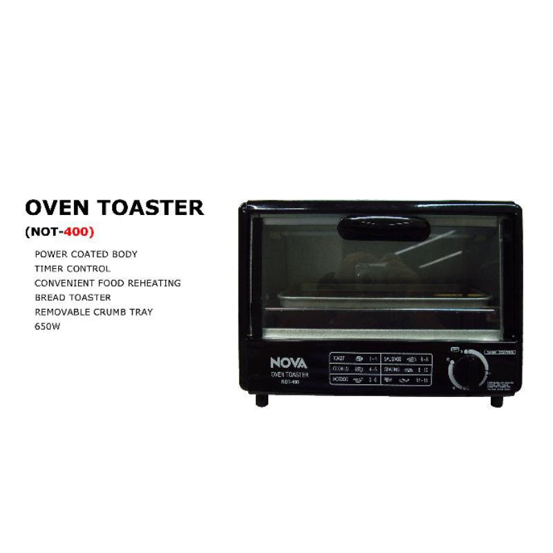 Nova toaster oven hotsell