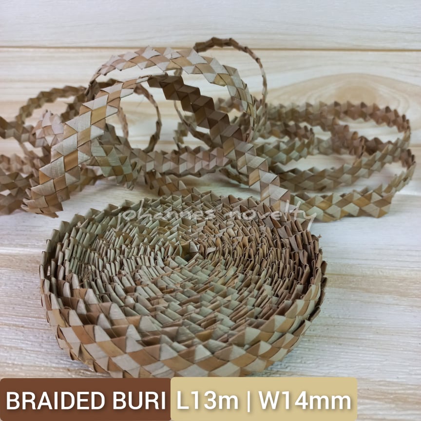 Braided Buri Raffia Zigzag Ribbon for DIY Crafts | Shopee Philippines