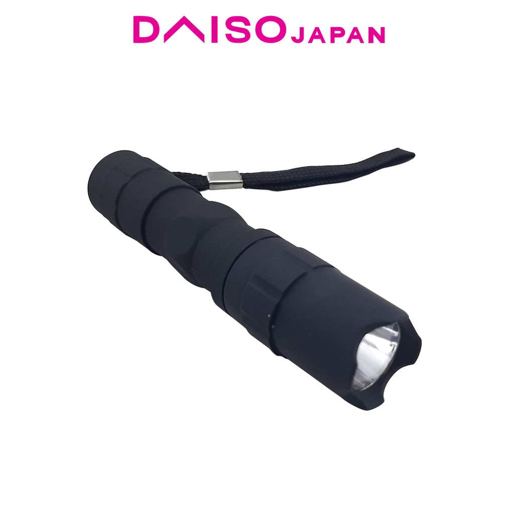 Daiso LED Black Flashlight BLT Shopee Philippines