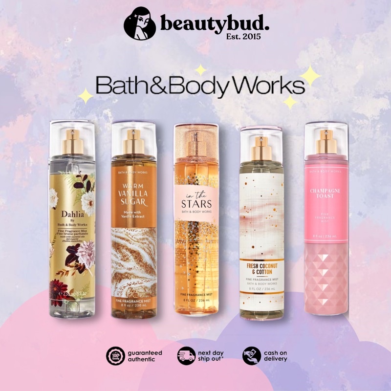 BATH & BODY WORKS Best Selling Scents *Decant only* Dahlia, Warm