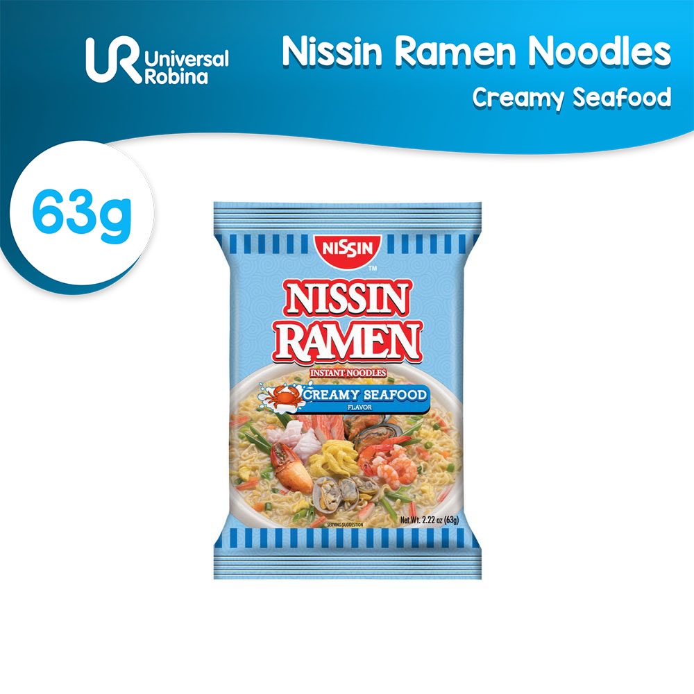 Nissin Ramen Creamy Seafood (63g) | Shopee Philippines