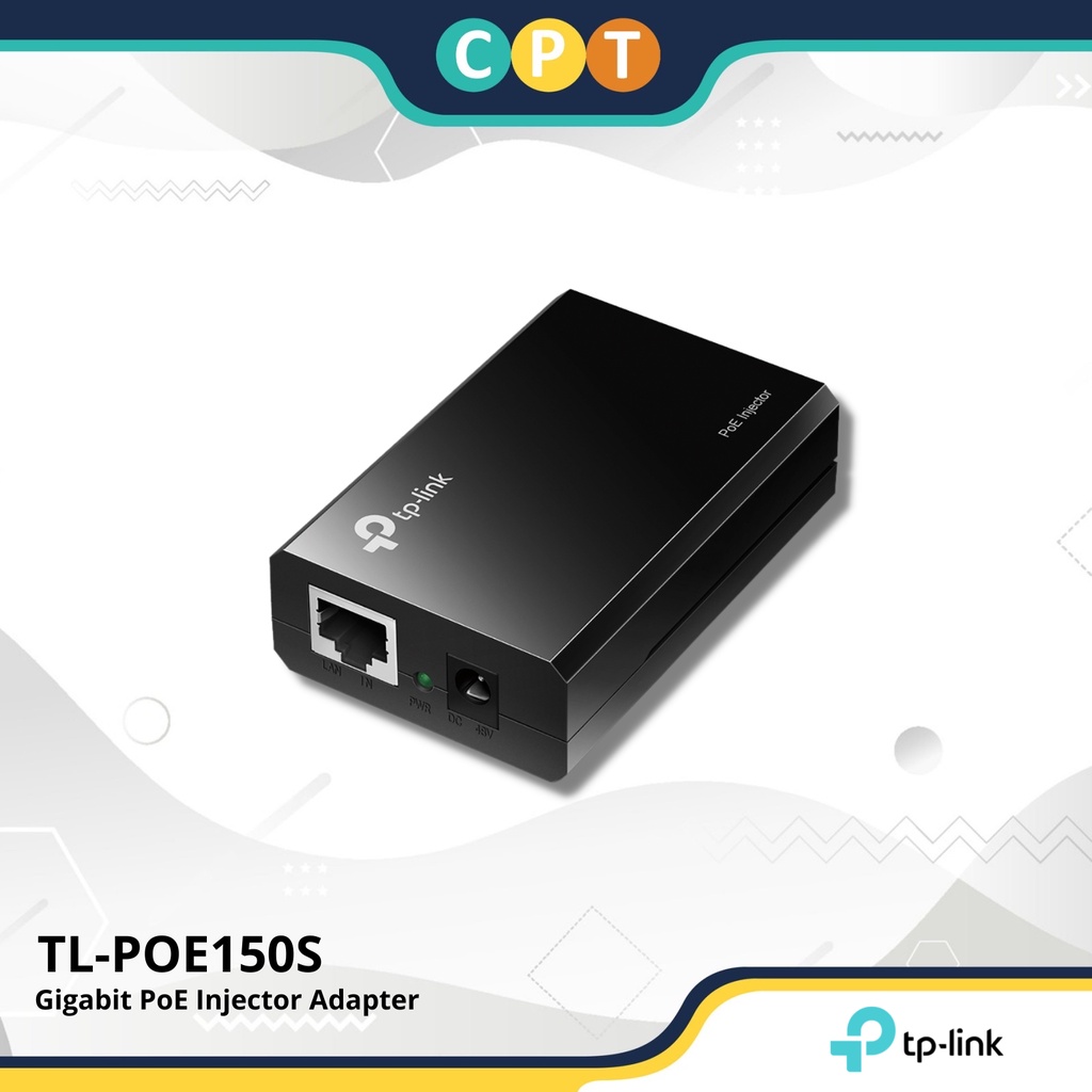 TP-Link TL-POE150S Gigabit PoE Injector Adapter | Shopee Philippines