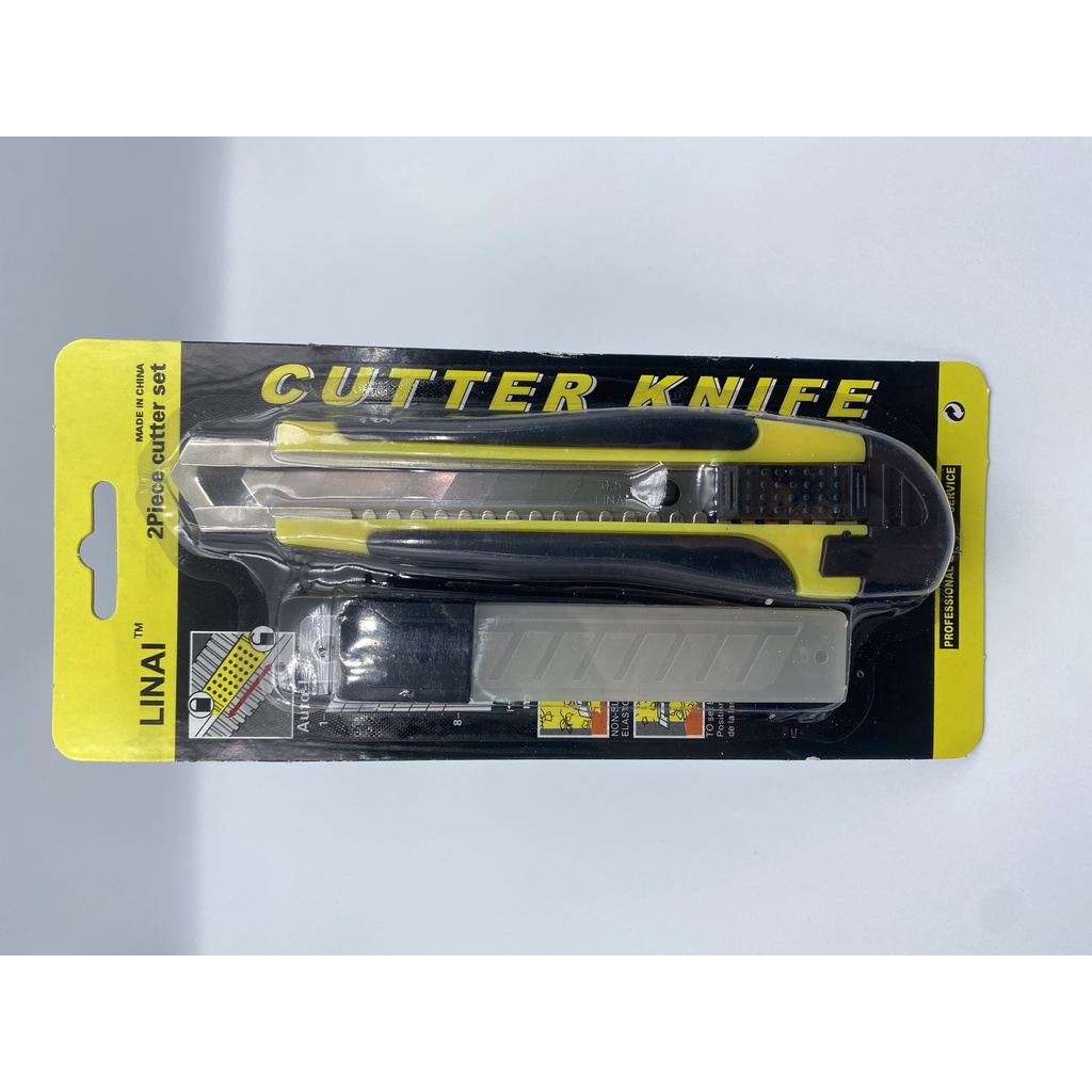 Cutter Set With Extra Blade Free Cutter Blades (3pcs) Stationery And ...