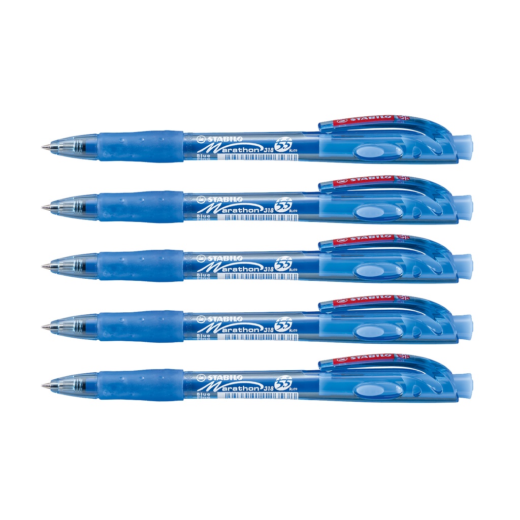 STABILO Marathon 318 Retractable Ballpoint Pen Ballpen Stationery Pen ...