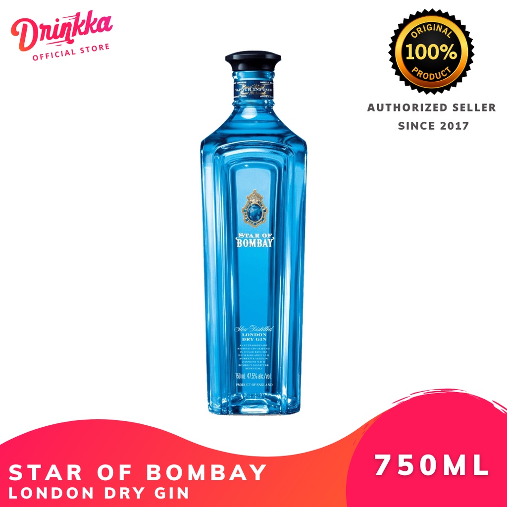 Star of Bombay Dry Gin 750ml Shopee Philippines
