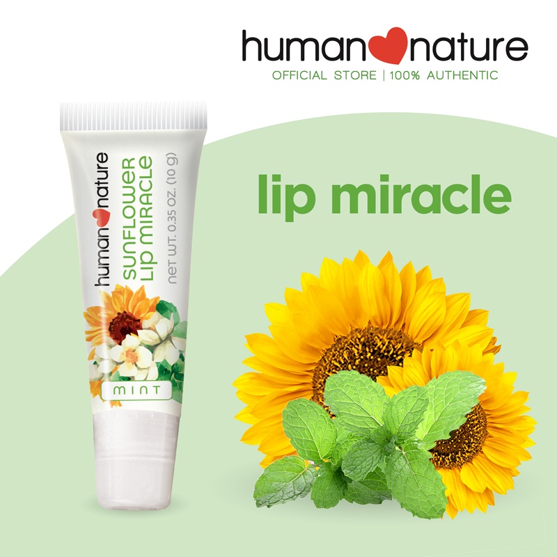 Human Nature Sunflower Lip Miracle 10g Shopee Philippines