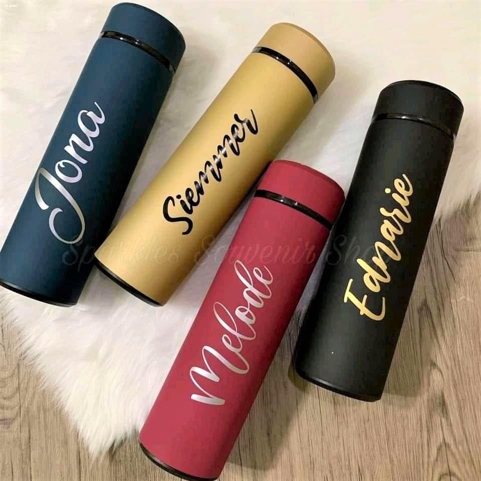 water bottles♝COD Customized TUMBLER with FREE NAME Hot and Cold