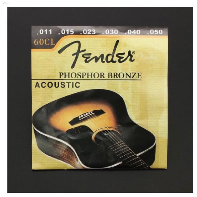 Ukuleles☏Fender acoustic guitar strings ( Phosphor Bronze ) ( SET