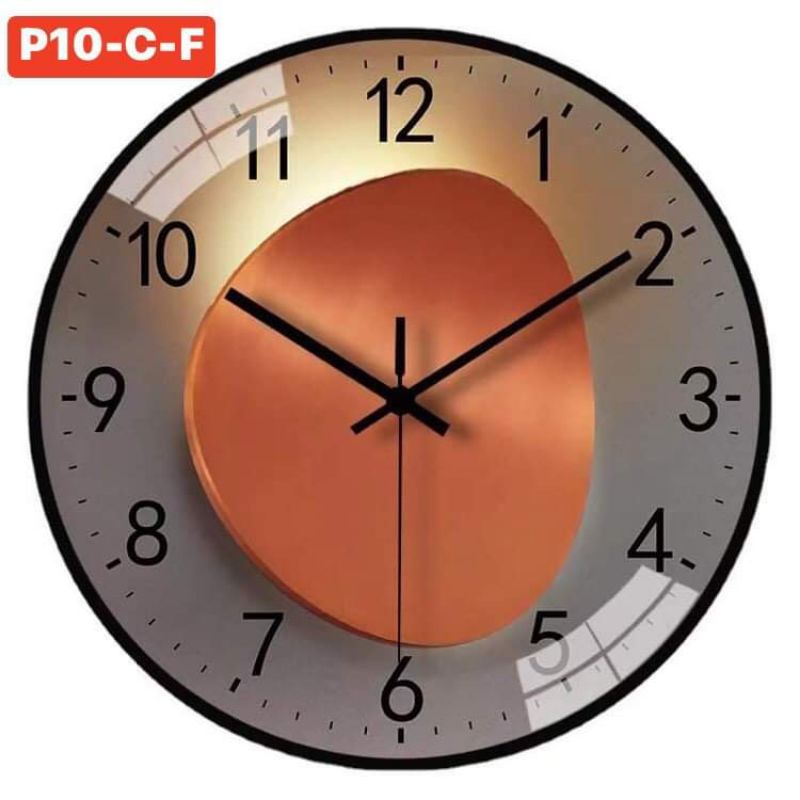 10 Inch/24.8cm Large Round Wall Clock Modern Design Home Accessories