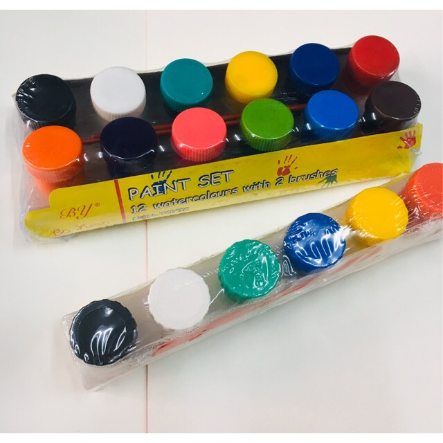 Poster Paint set with Free Paintbrush | Shopee Philippines